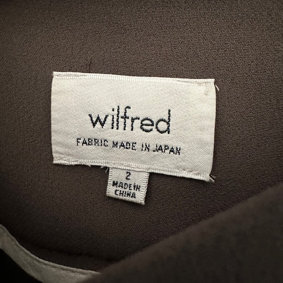 Aritzia Wilfred Taupe Culottes size 2 - Picture 5 of 14